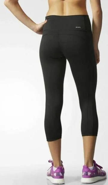 [Adidas Ladies Grey Capris]