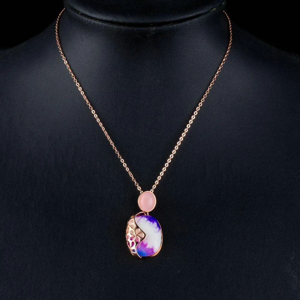 Artist Paint Pendant Necklace