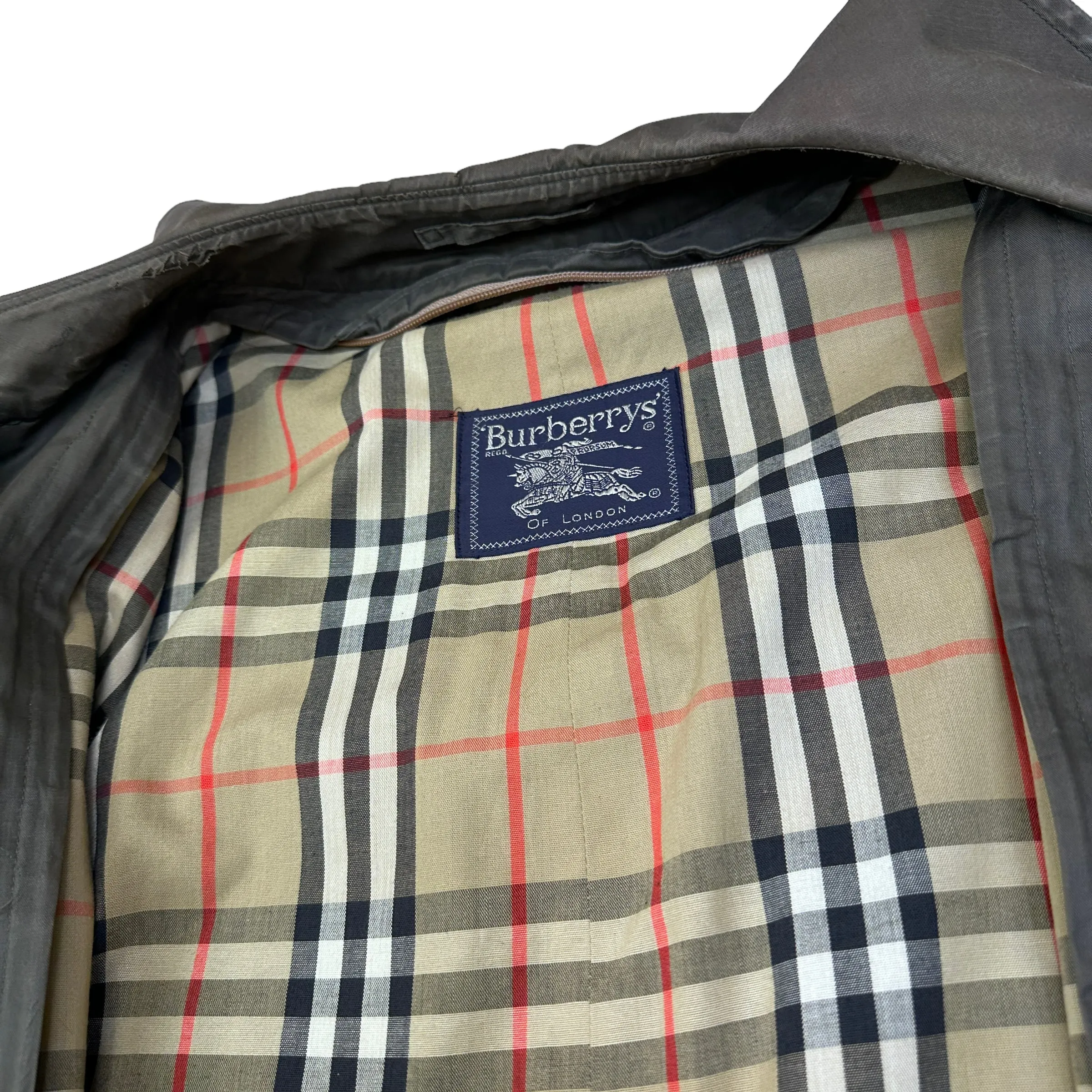 Burberry Green Trench Coat
