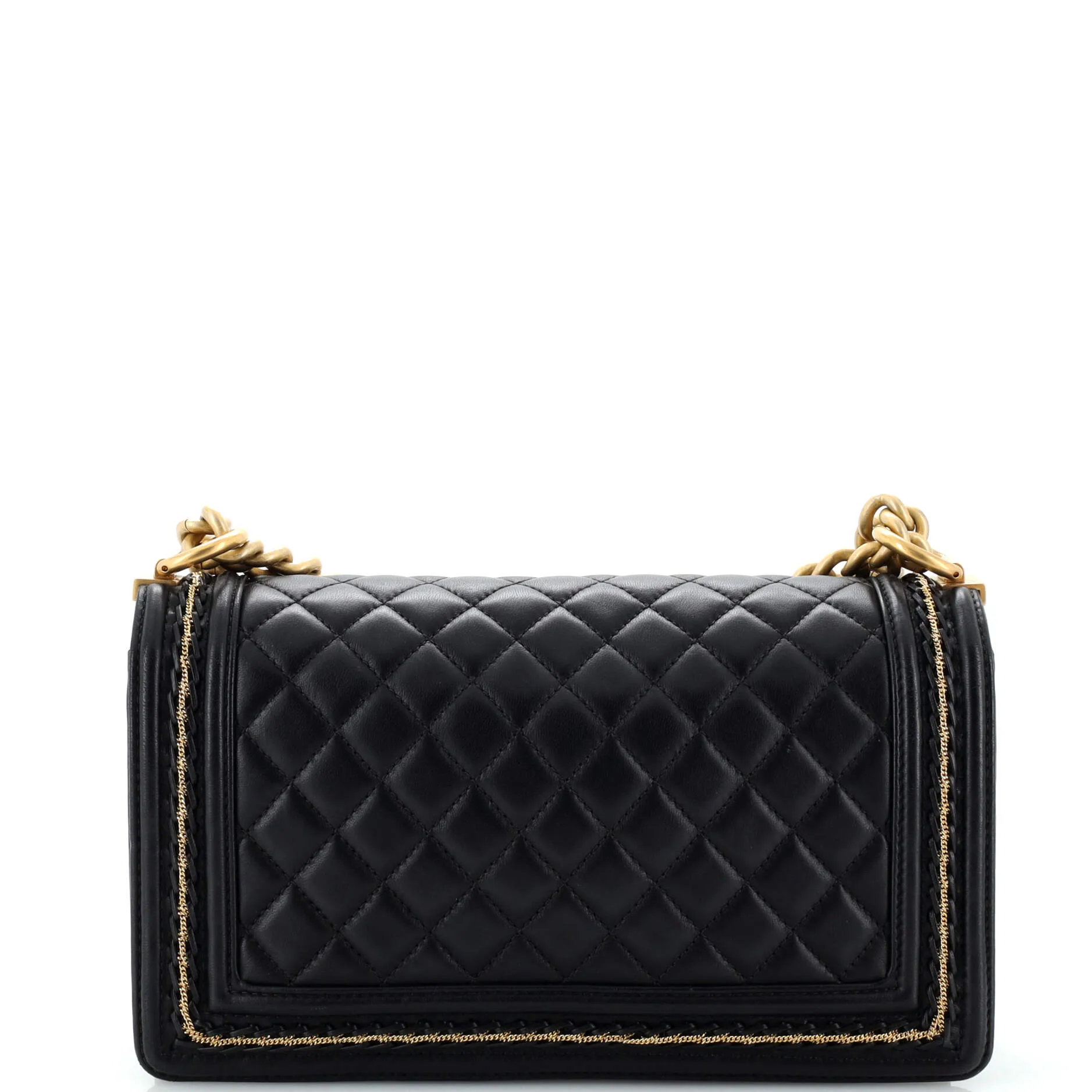 Chanel Boy Flap Bag Quilted Lambskin