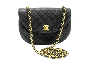 Chanel Flap Bag Leather Shoulder Bag (Pre-Owned)