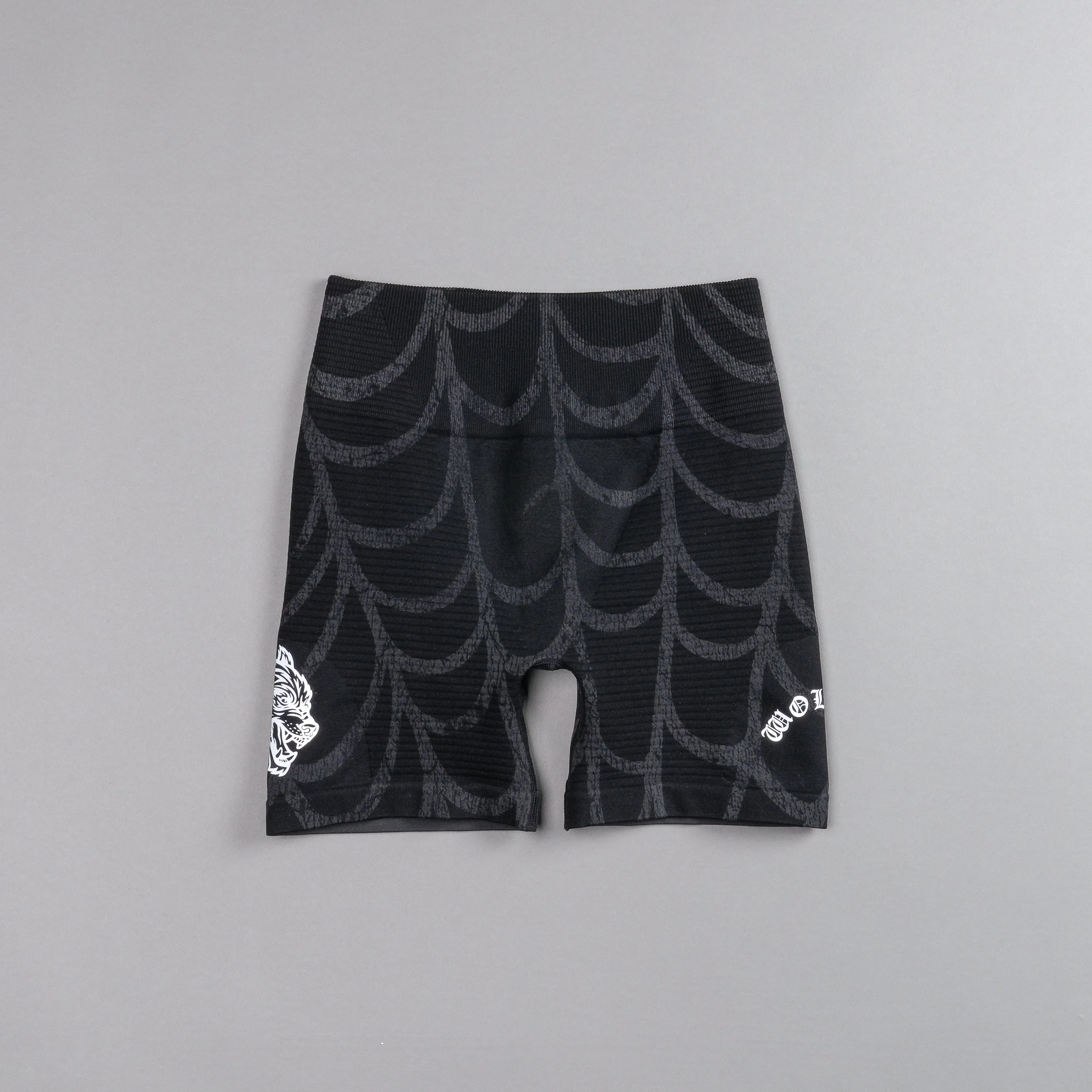 Chopper Everson Seamless "Valencourt" Shorts in Black Symbiote Web V2