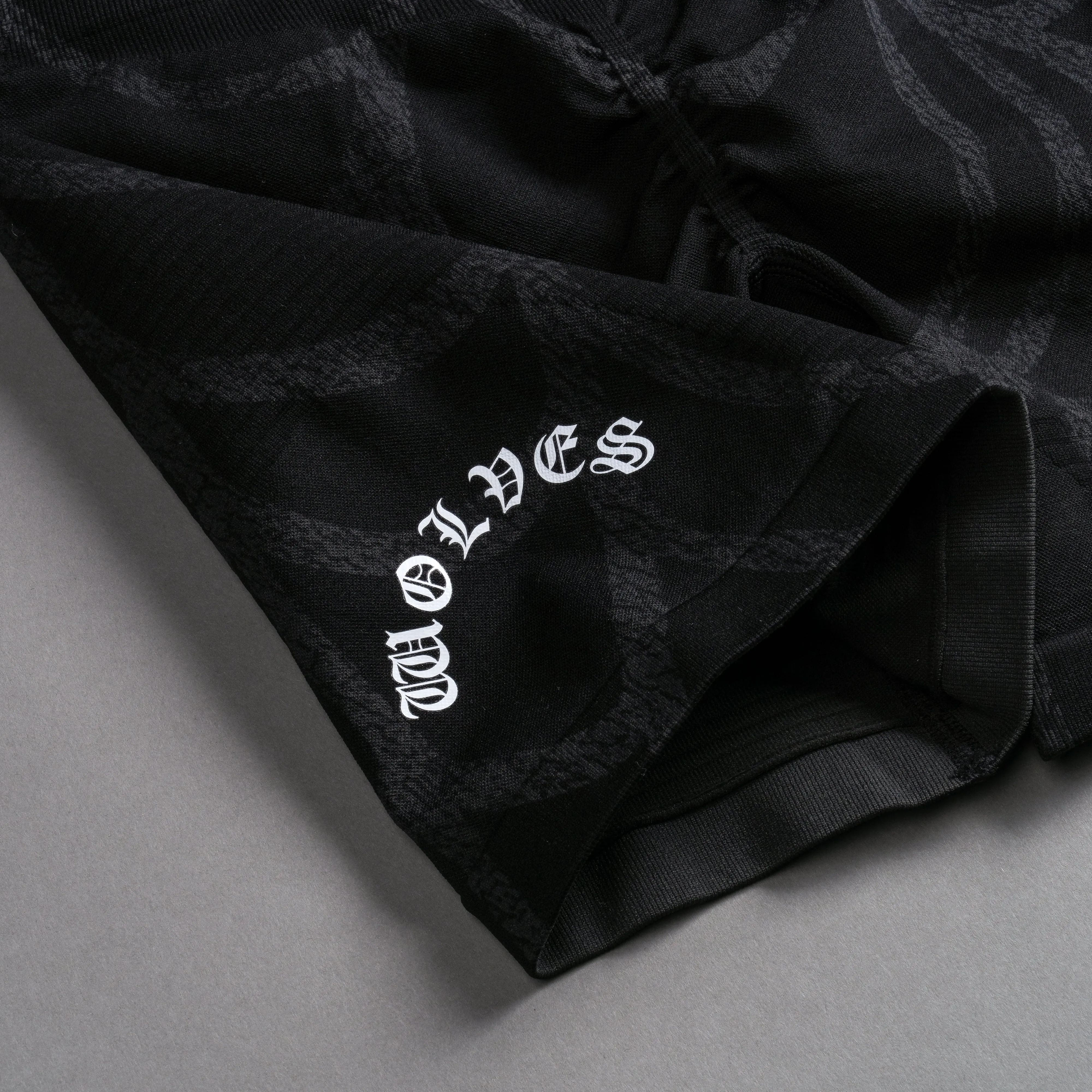 Chopper Everson Seamless "Valencourt" Shorts in Black Symbiote Web V2