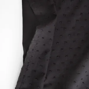Cotton Swiss Dot - Black