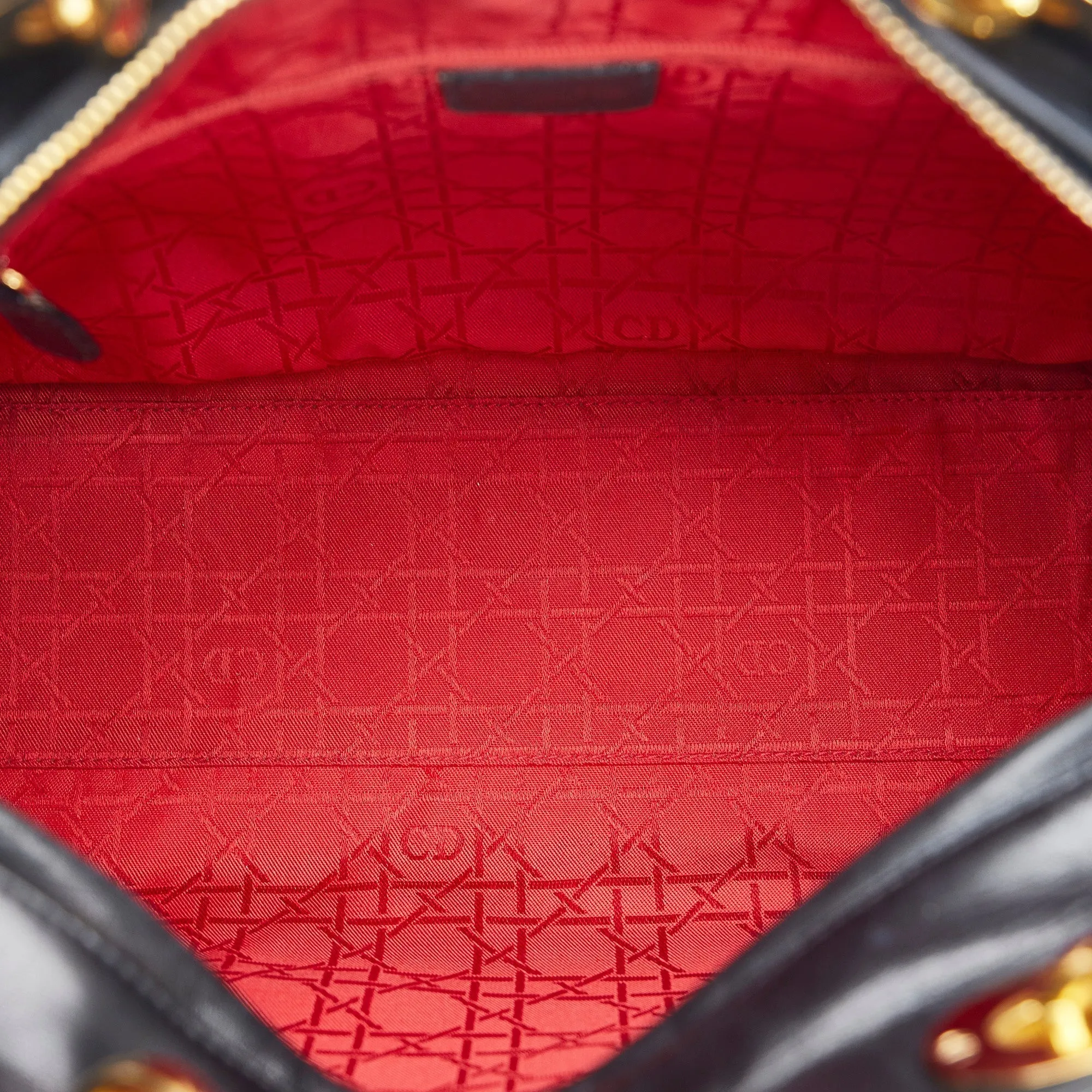 Dior Lady Dior Large Cannage Quilted Leather