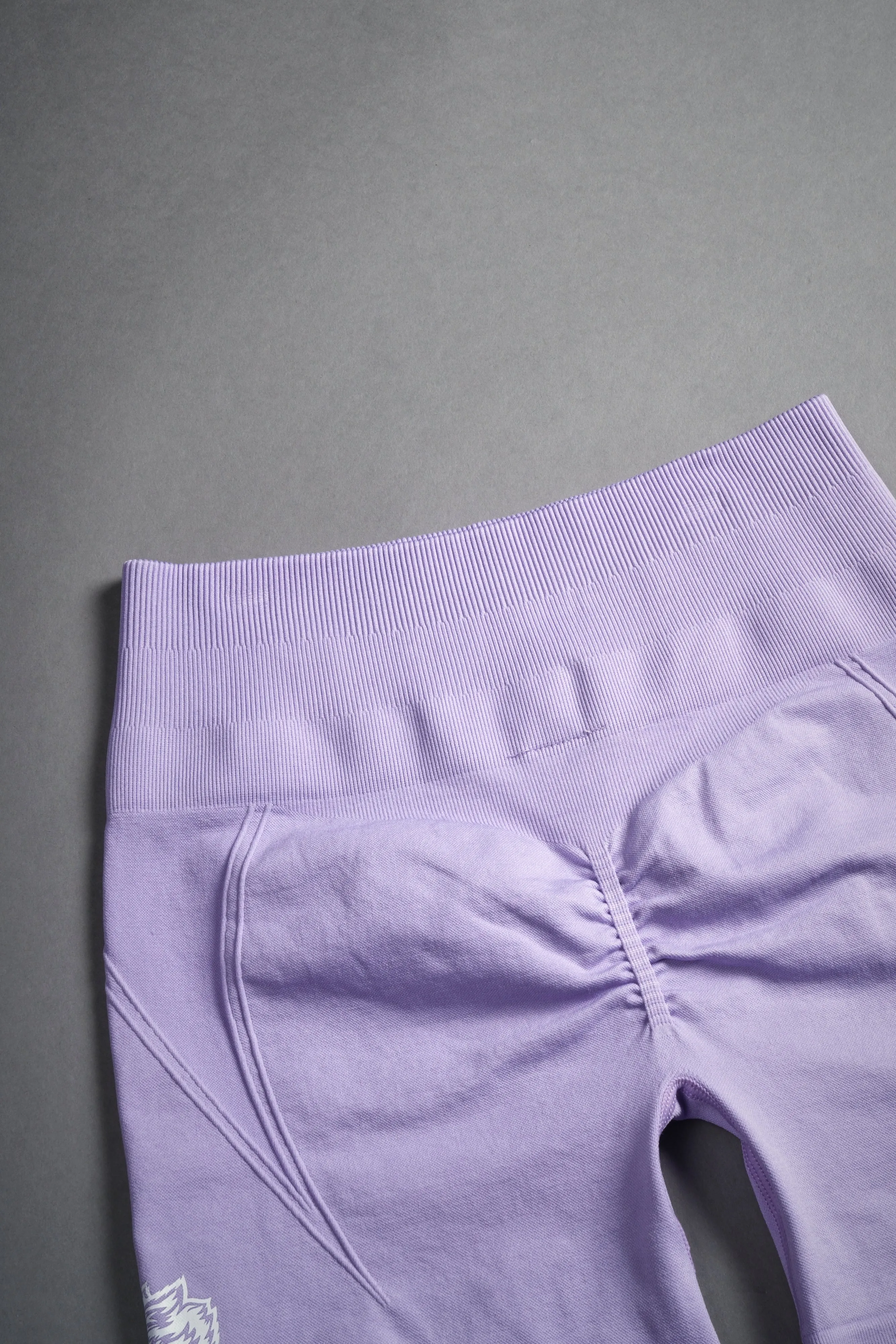 Dual The Wolf and The Rose Everson Seamless "Huxley" Shorts in Ghost Orchid