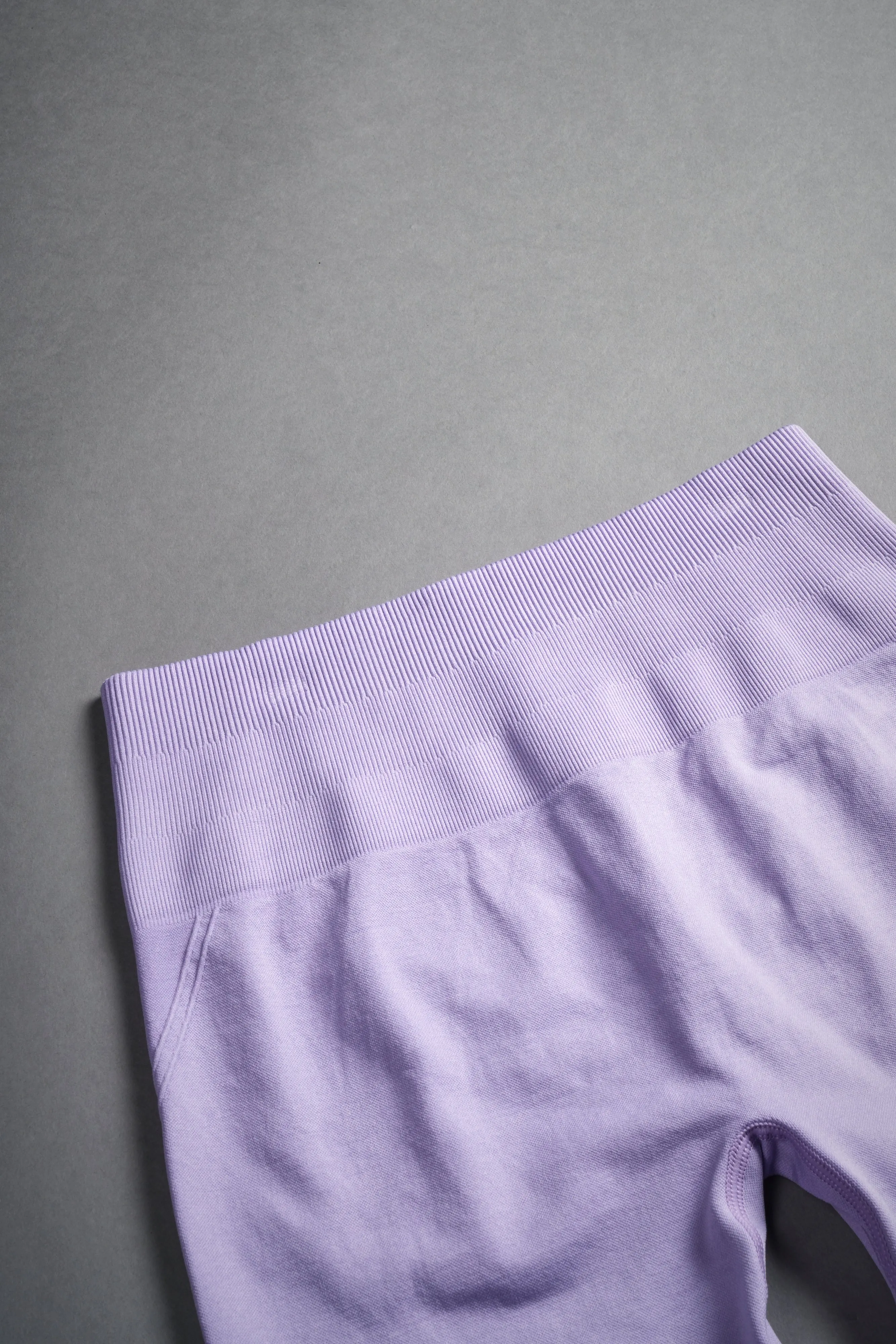 Dual The Wolf and The Rose Everson Seamless "Huxley" Shorts in Ghost Orchid