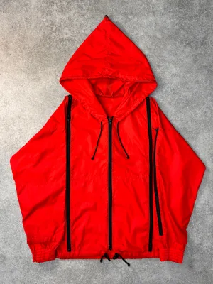 Final Home Orange Multi Zip Hooded Survival Jacket