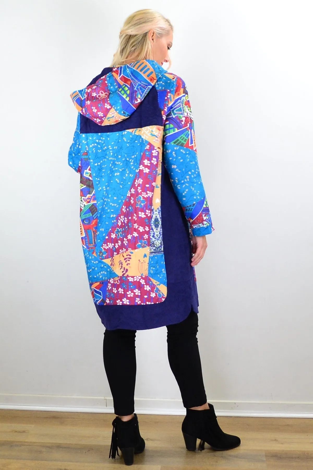Floral Petals Corduroy Jacket