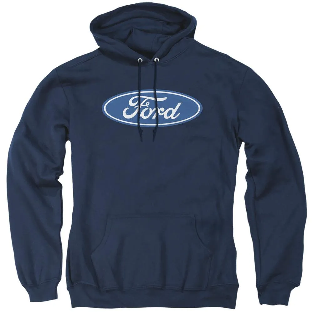 Ford Blue Oval Dimensional Logo Pullover Hoodie