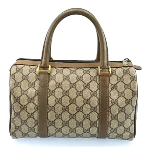Gucci Web Sherry Line Boston Bag Pvc