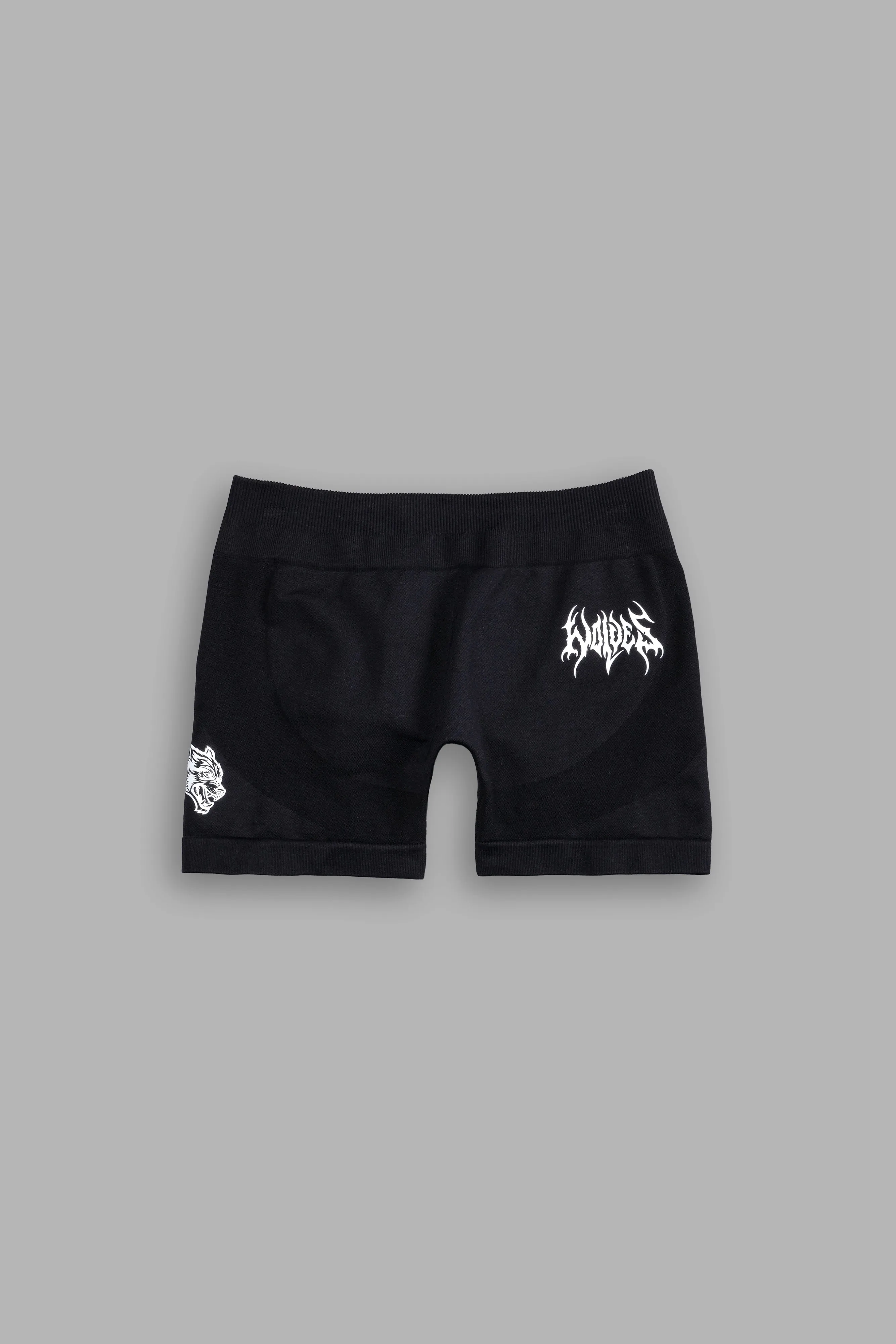Hesh Everson Seamless "Katya" Shorts in Black