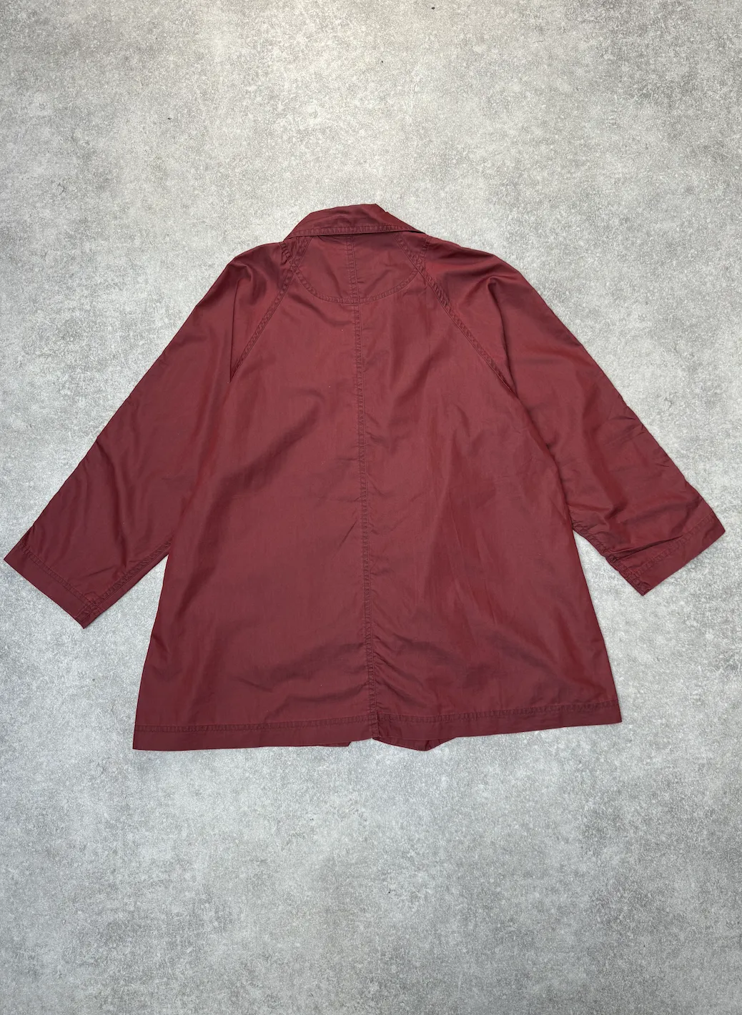 Issey Miyake Hai Sporting Gear Side Button Lightweight Trench