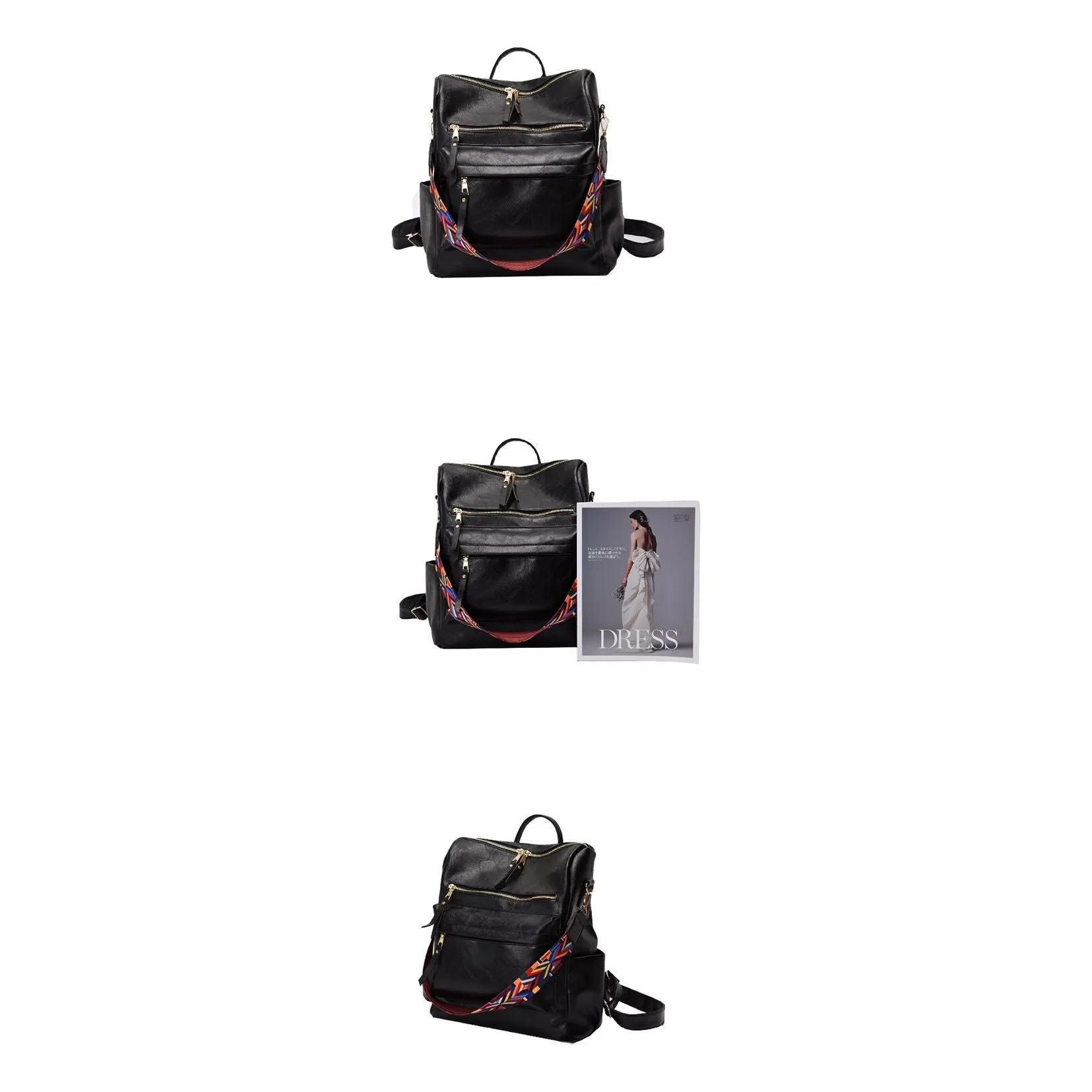 Luxalon Zip Backpack Elegance