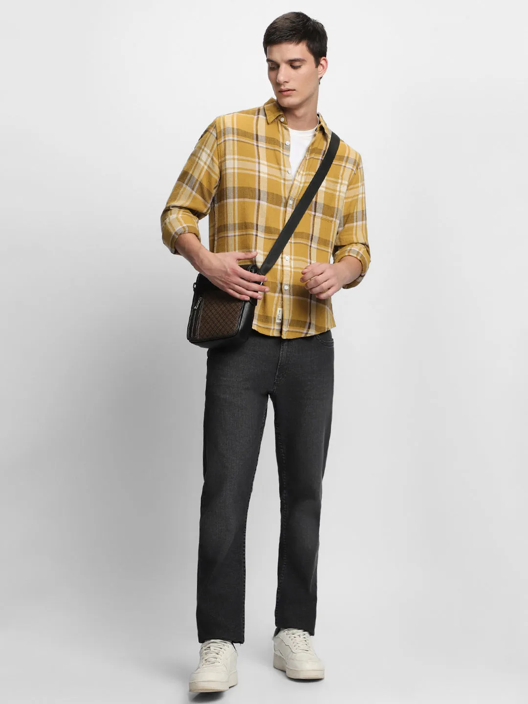 Men's Green Casual Shirt