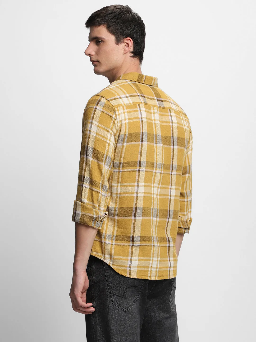 Men's Green Casual Shirt