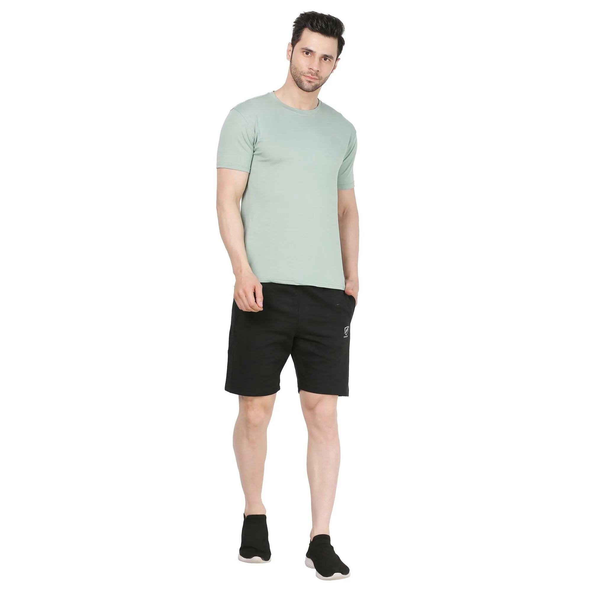 Mens Smooth cotton mix Shorts