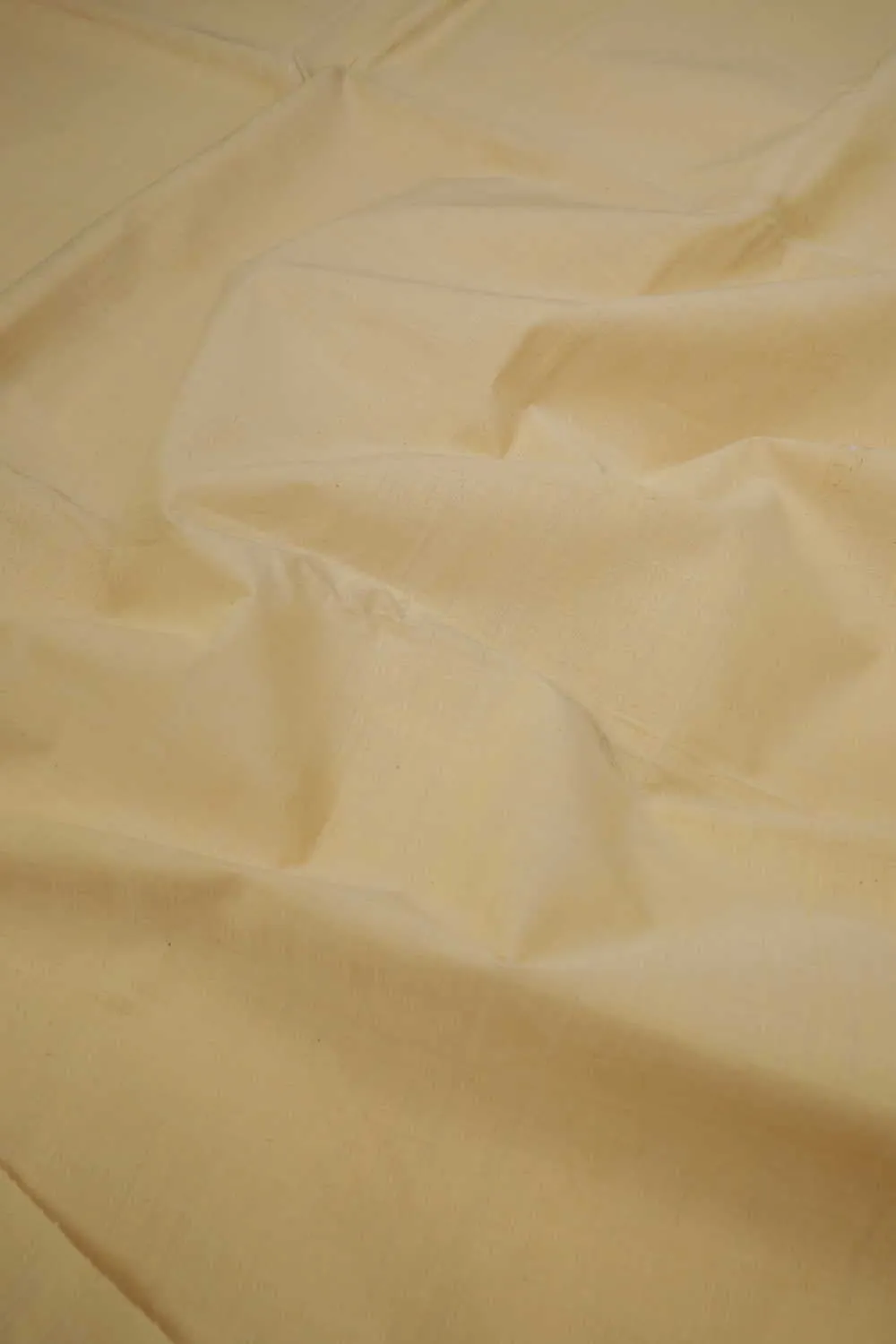Mild Yellow Mangalagiri Cotton Fabric