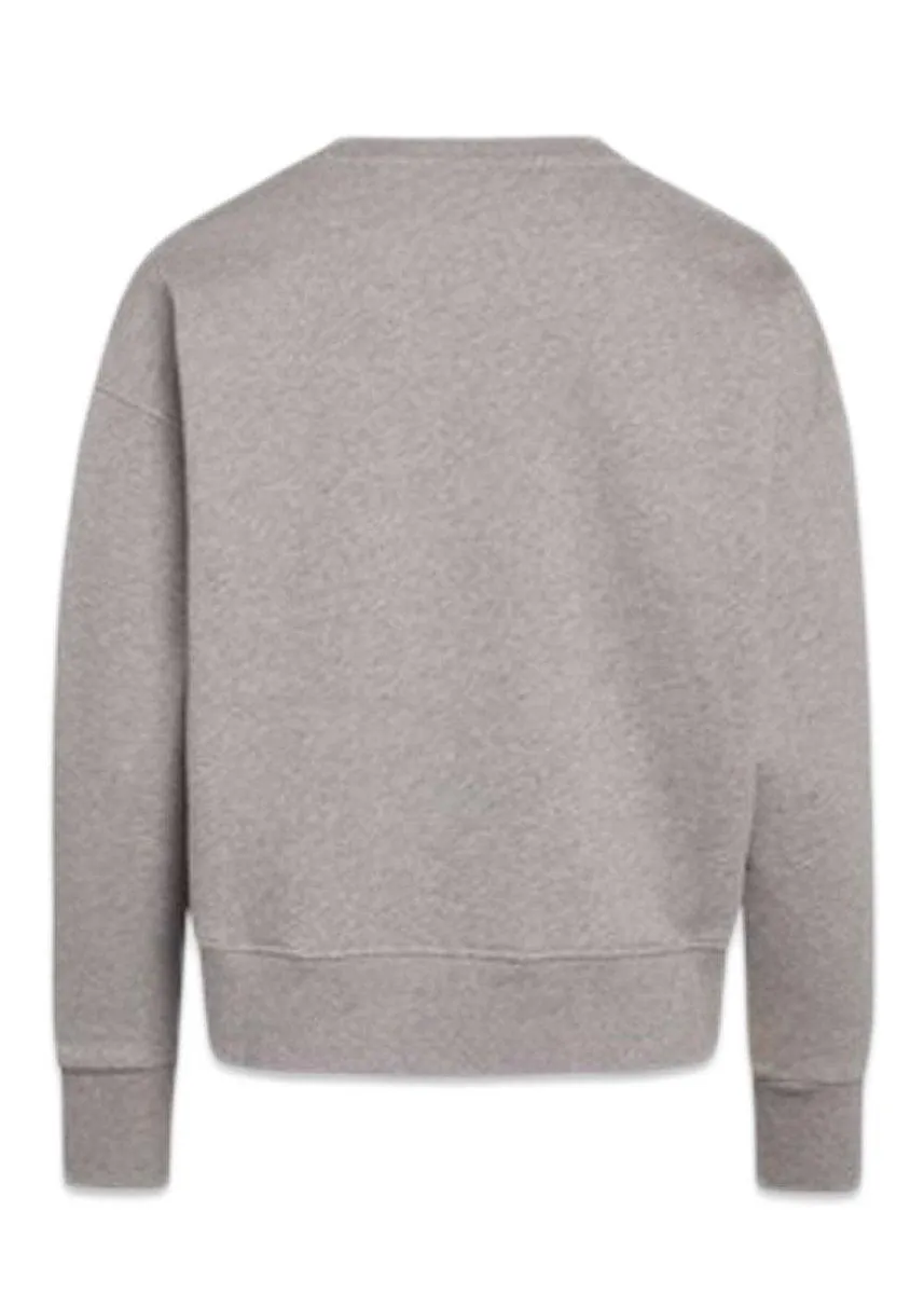 Organic Sweat Tilvina Sweat - Light Grey Melange