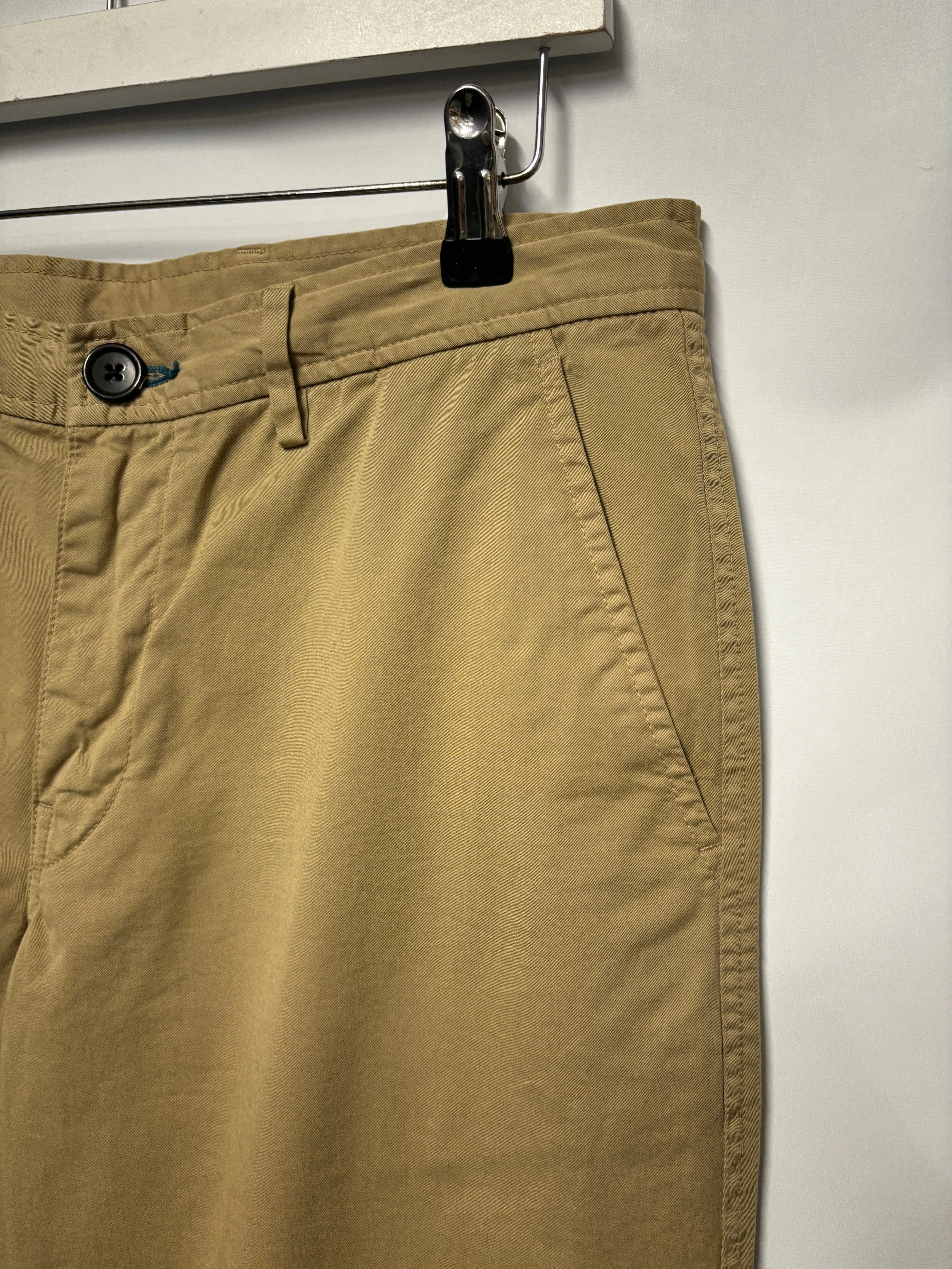 Paul Smith Beige Cotton Tapered Chino 30