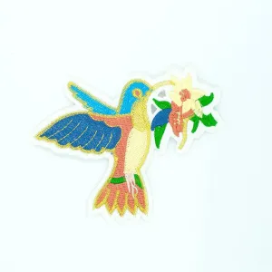 PC2526 - Bird Carrying Flower (Iron On)