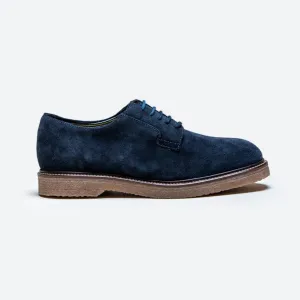 Richmond Navy Suede Shoes