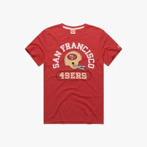 San Francisco 49ers Throwback Helmet