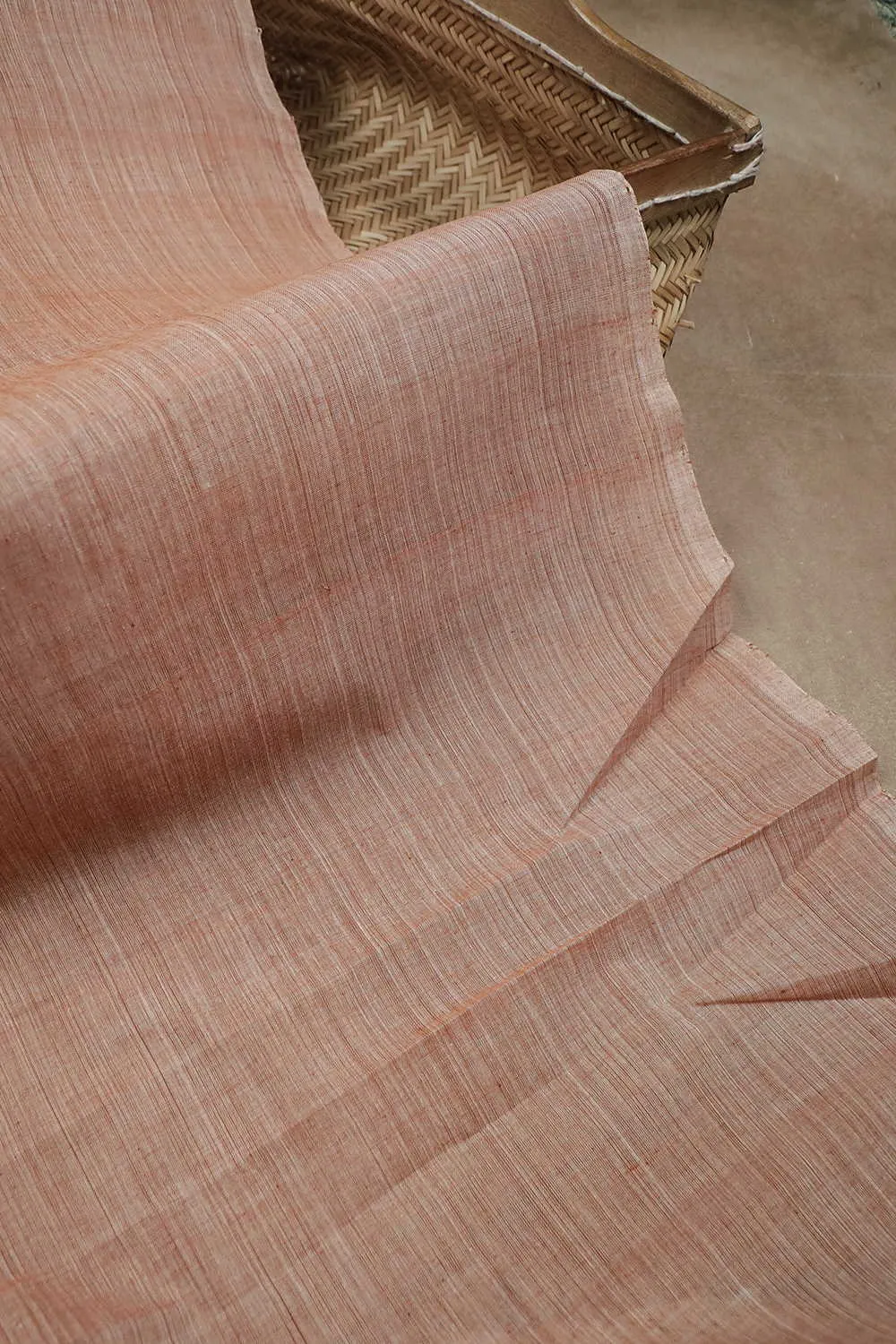 Sepia Beige Mangalagiri Cotton Fabric