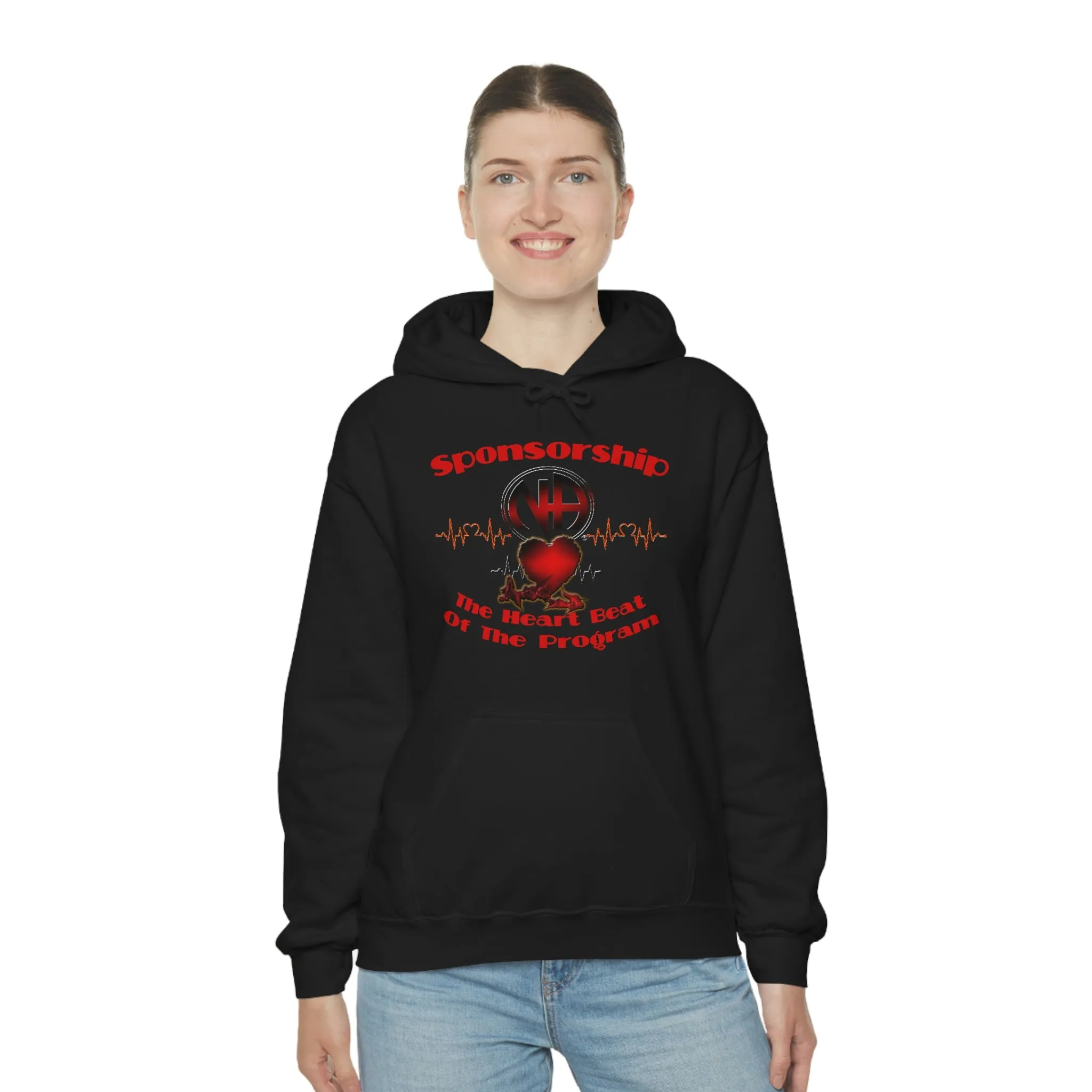 Sponsorship Heart Beat dtg Hoodie
