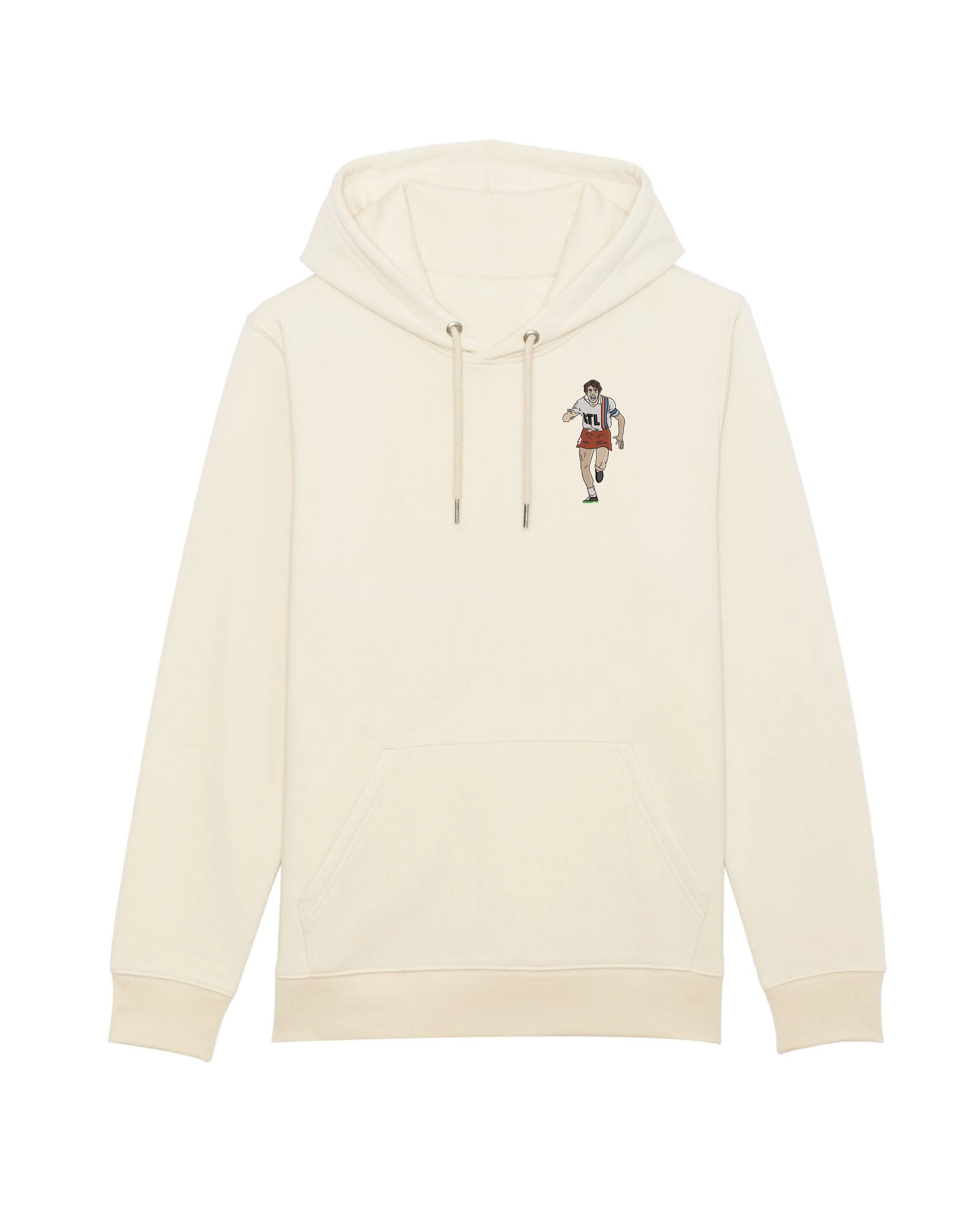 Sweat capuche Luis brodé