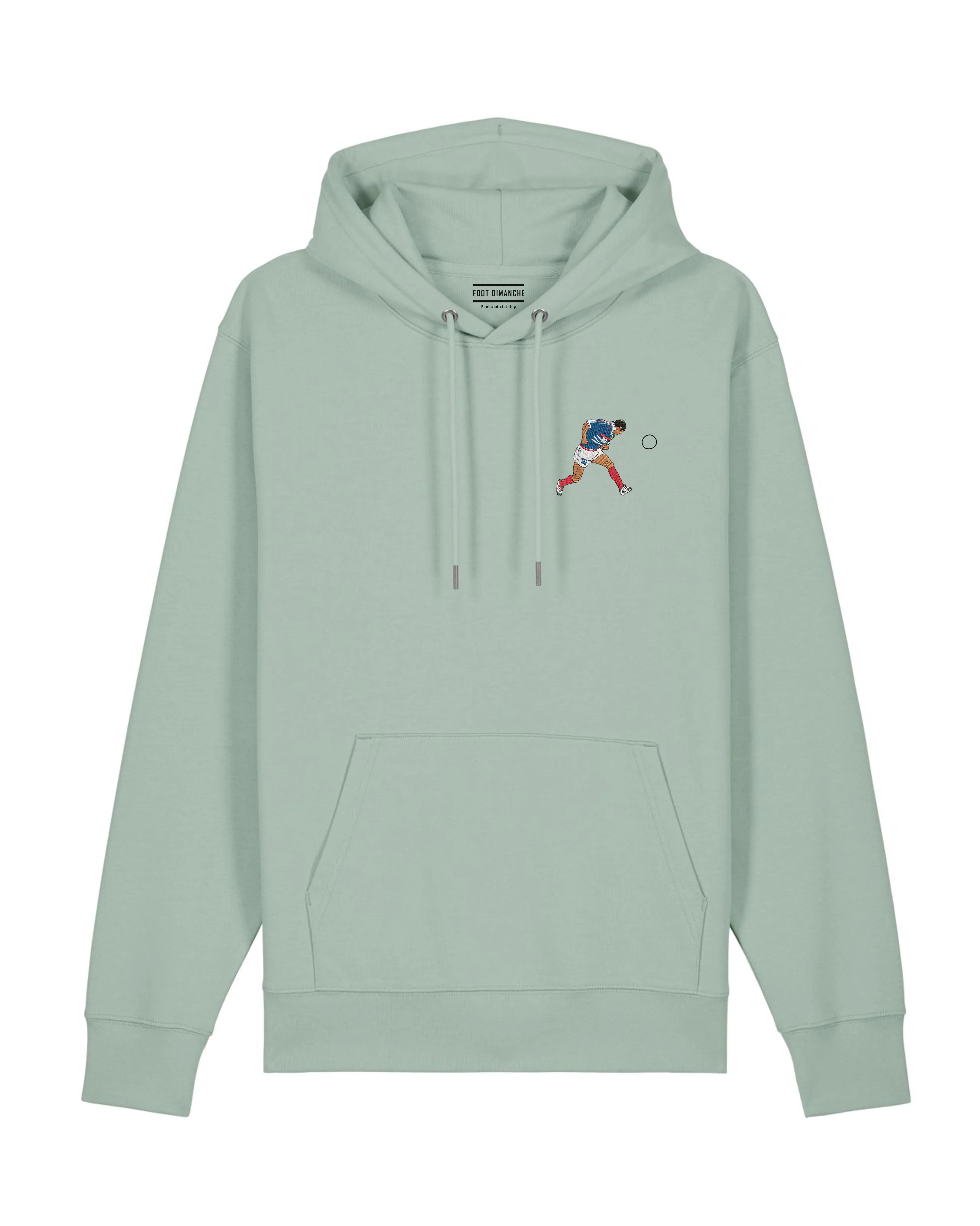 Sweat Capuche Zizou 98 brodé