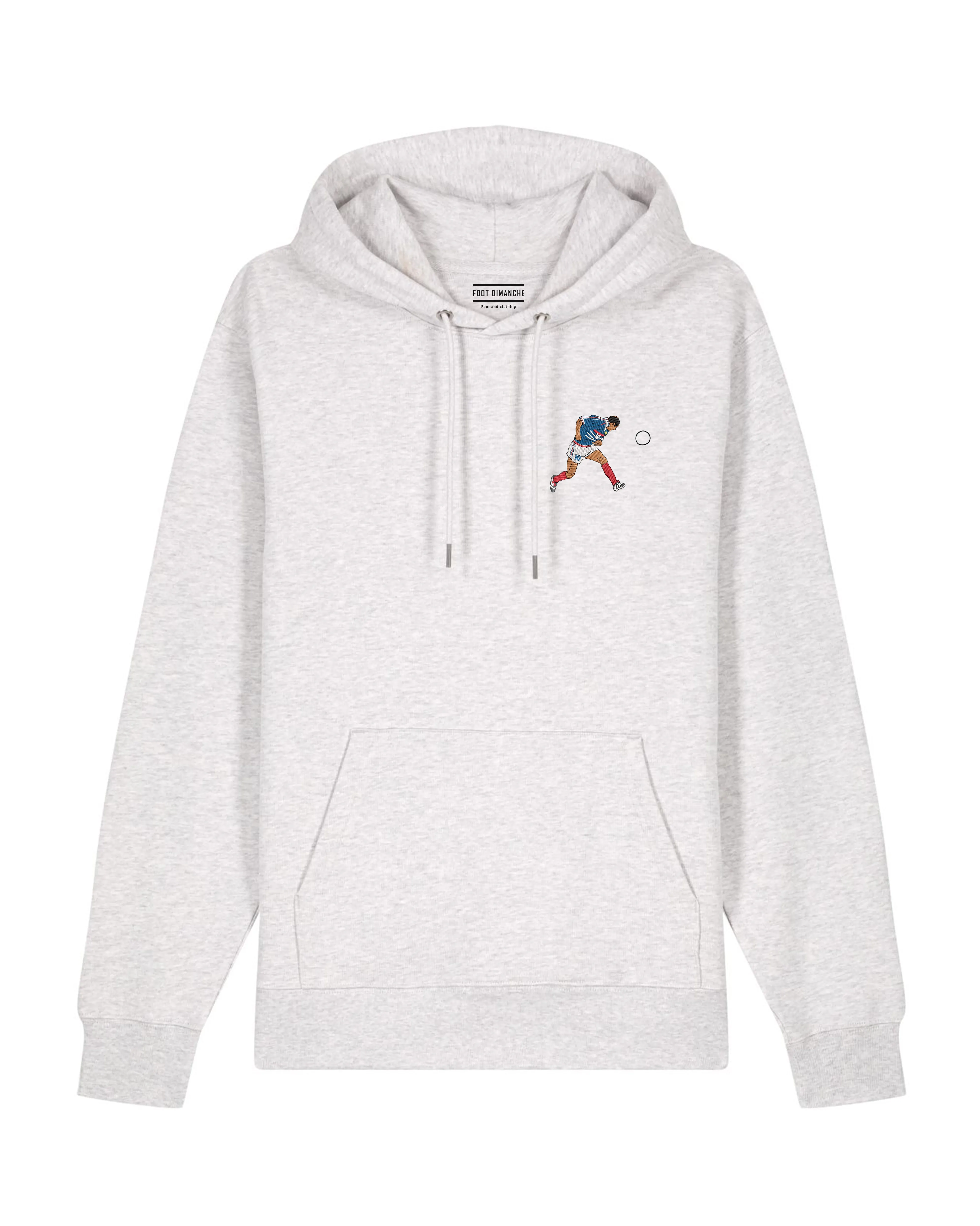 Sweat Capuche Zizou 98 brodé