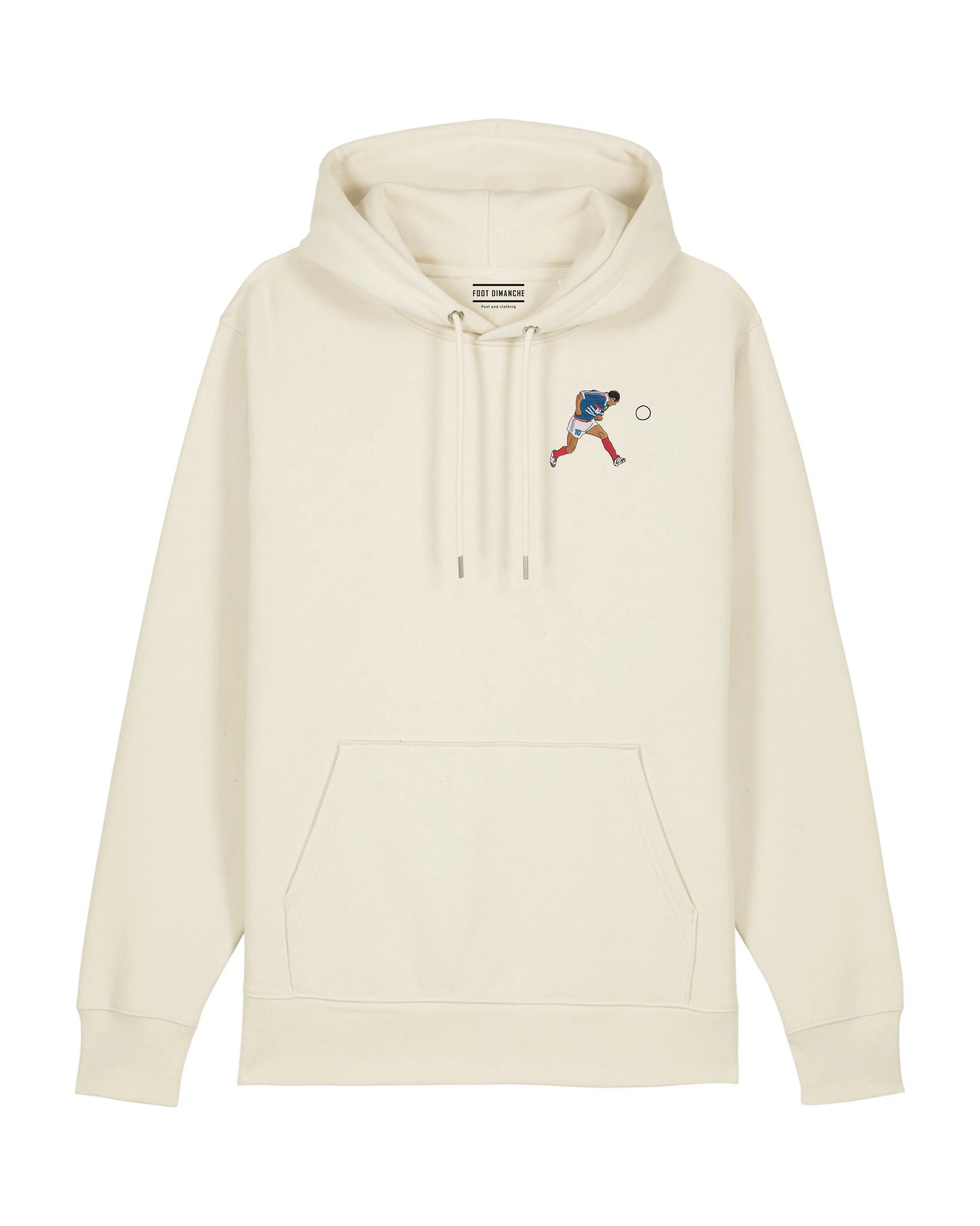 Sweat Capuche Zizou 98 brodé