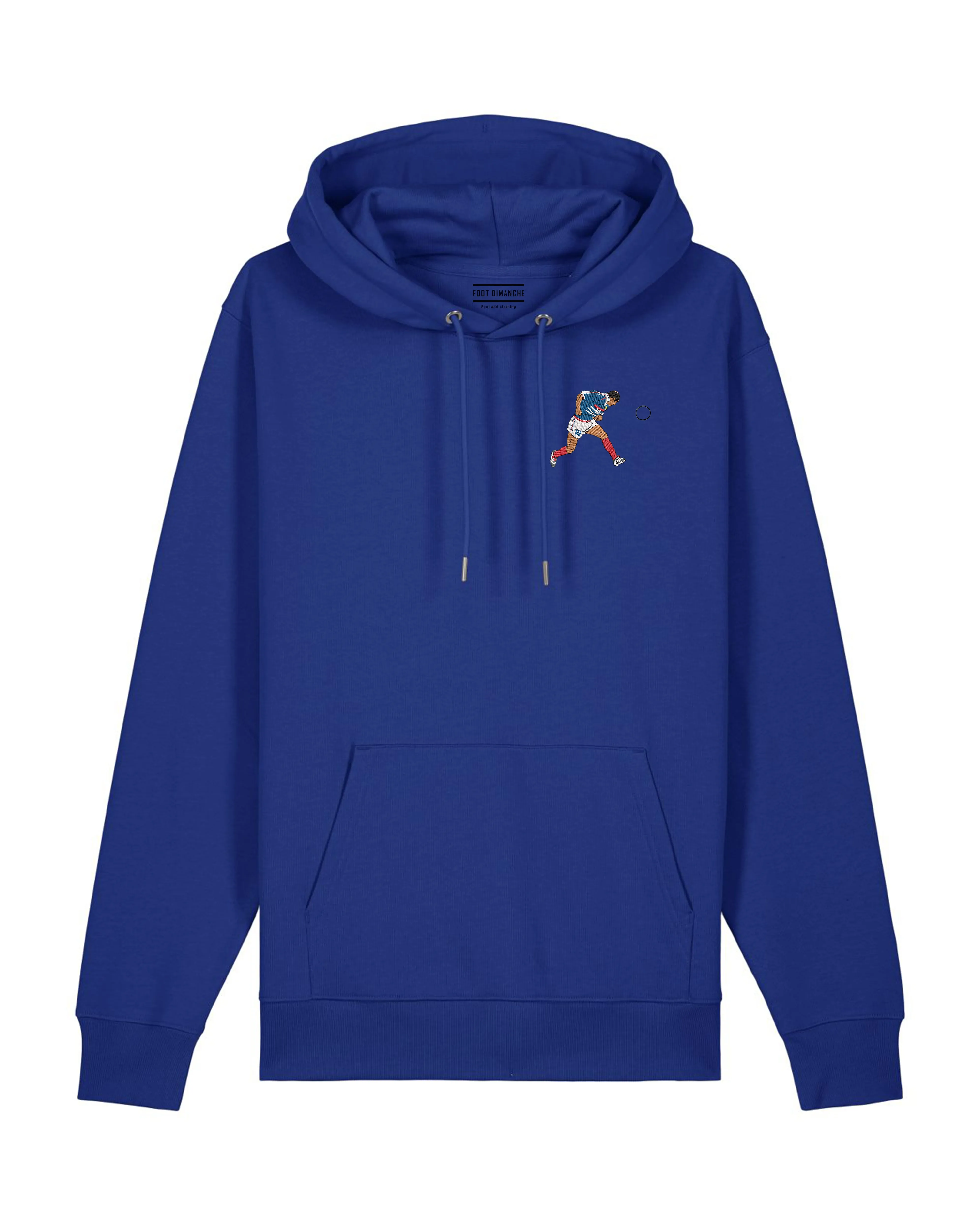 Sweat Capuche Zizou 98 brodé