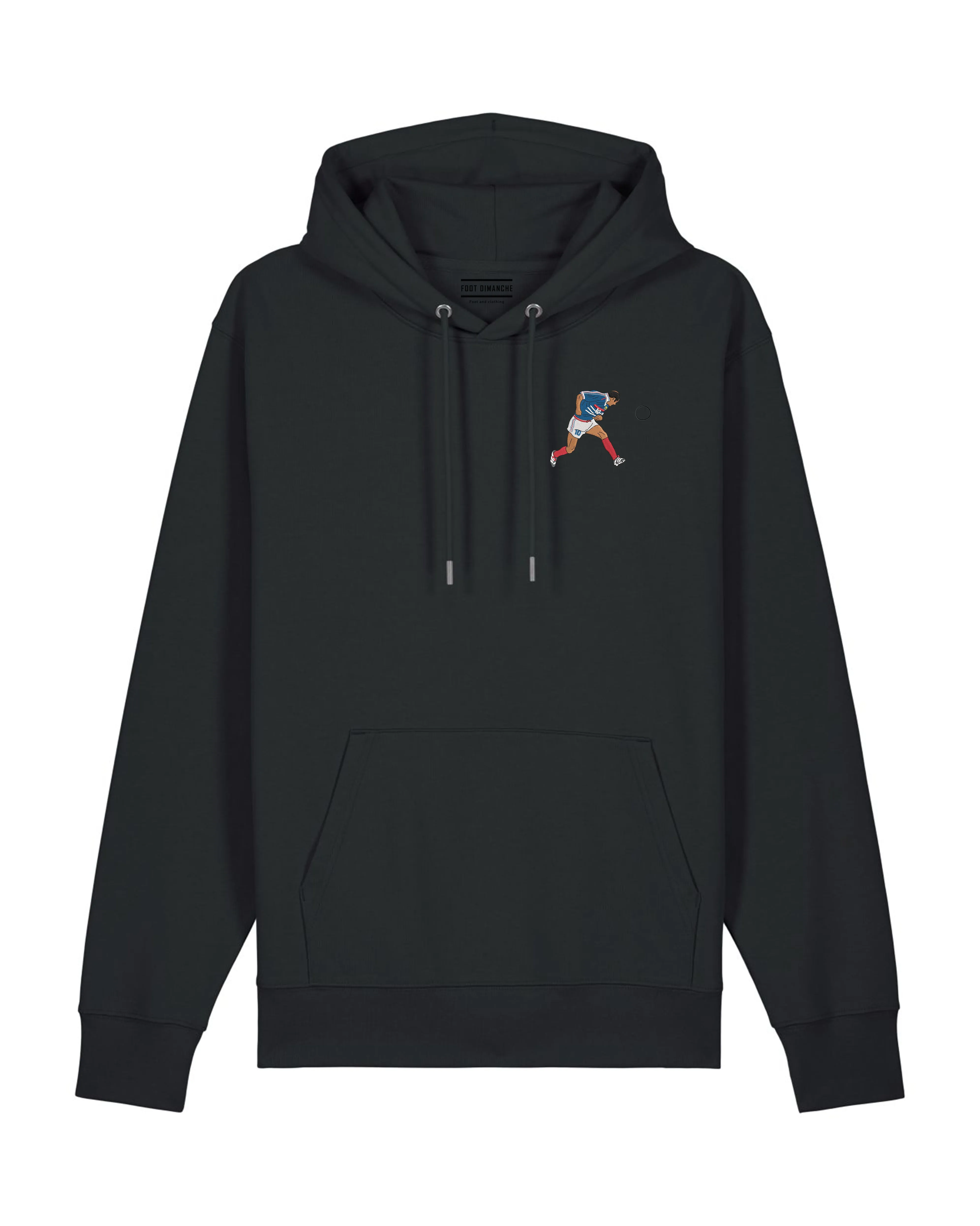 Sweat Capuche Zizou 98 brodé