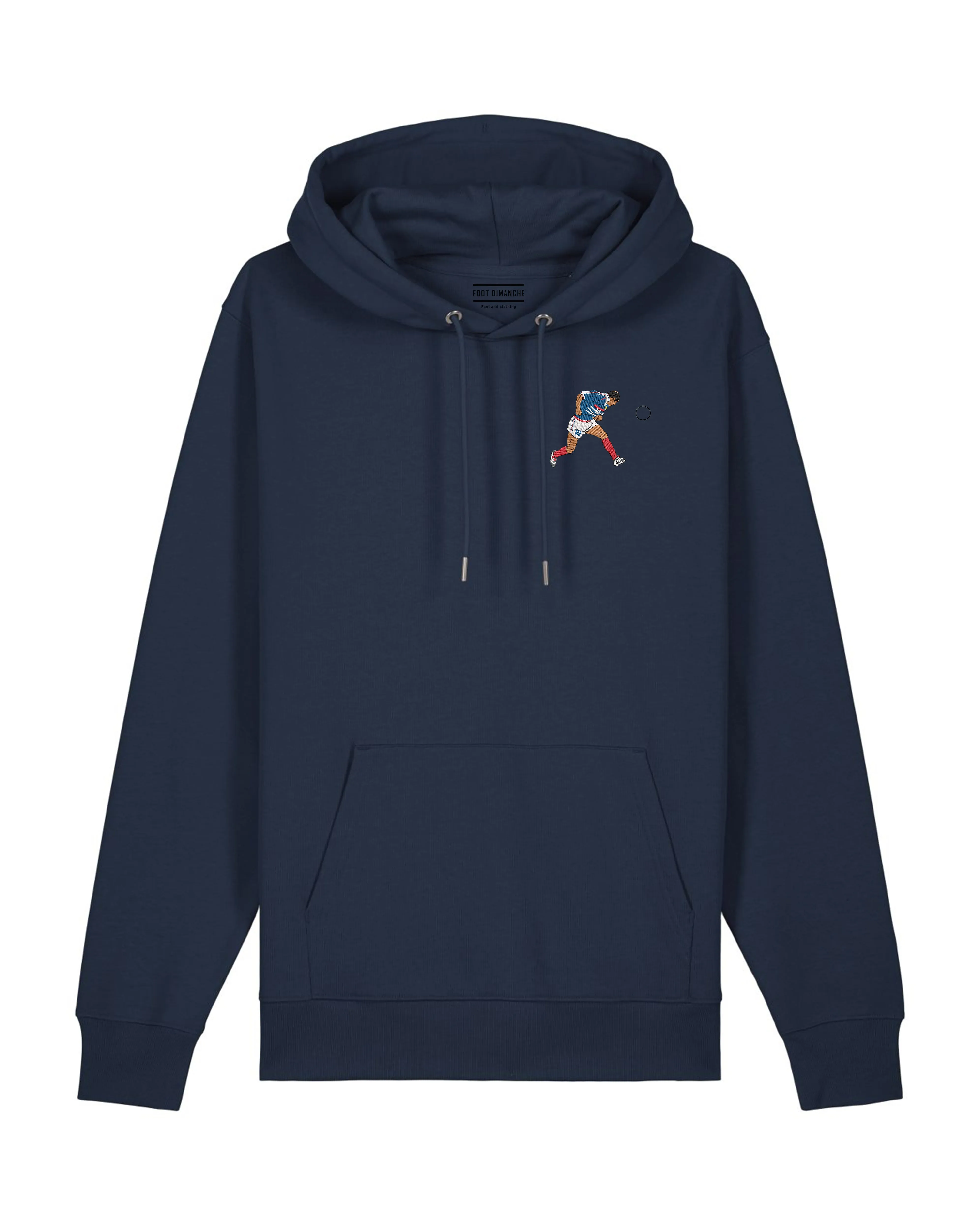 Sweat Capuche Zizou 98 brodé