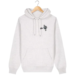 Sweat capuche Zizou Juve brodé