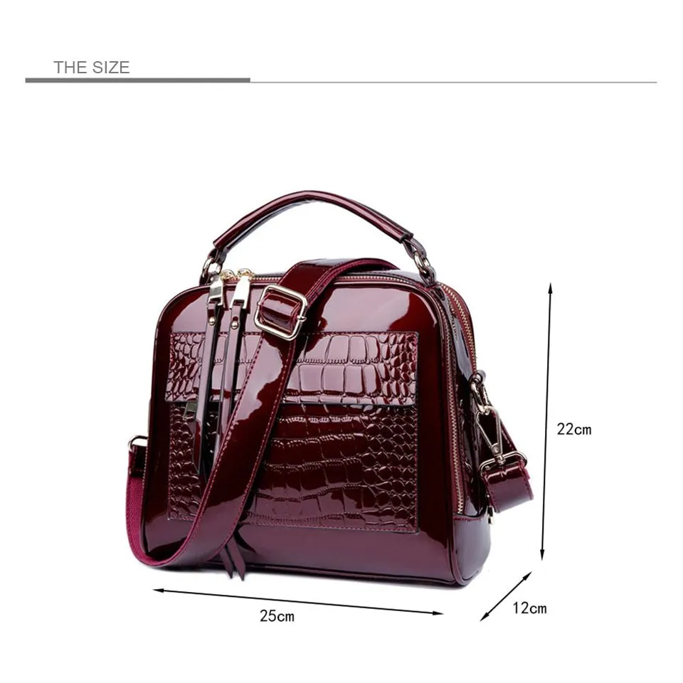 Veltique Exotic Crossbody Elegance