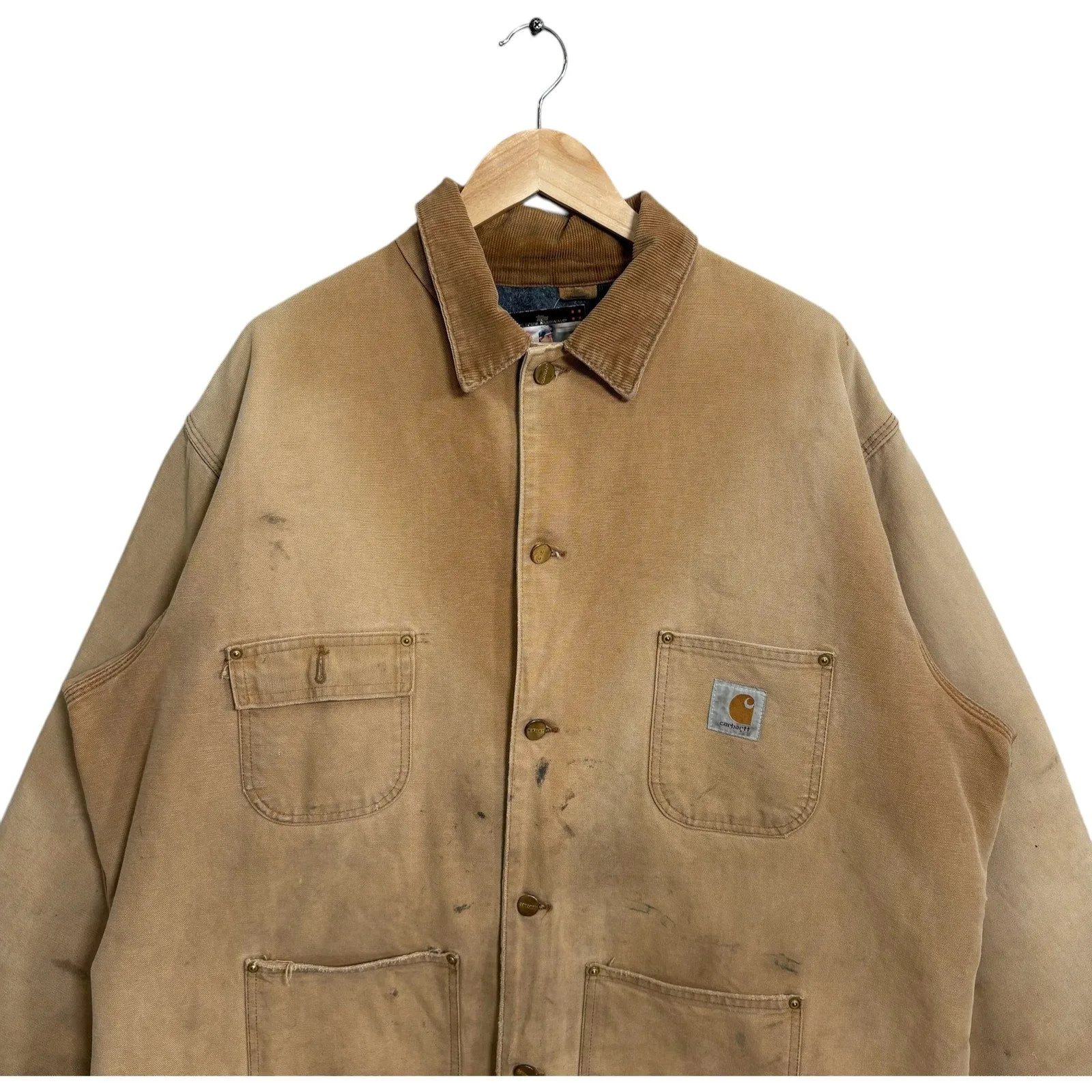 Vintage Carhartt C02 Button Up Workwear Jacket