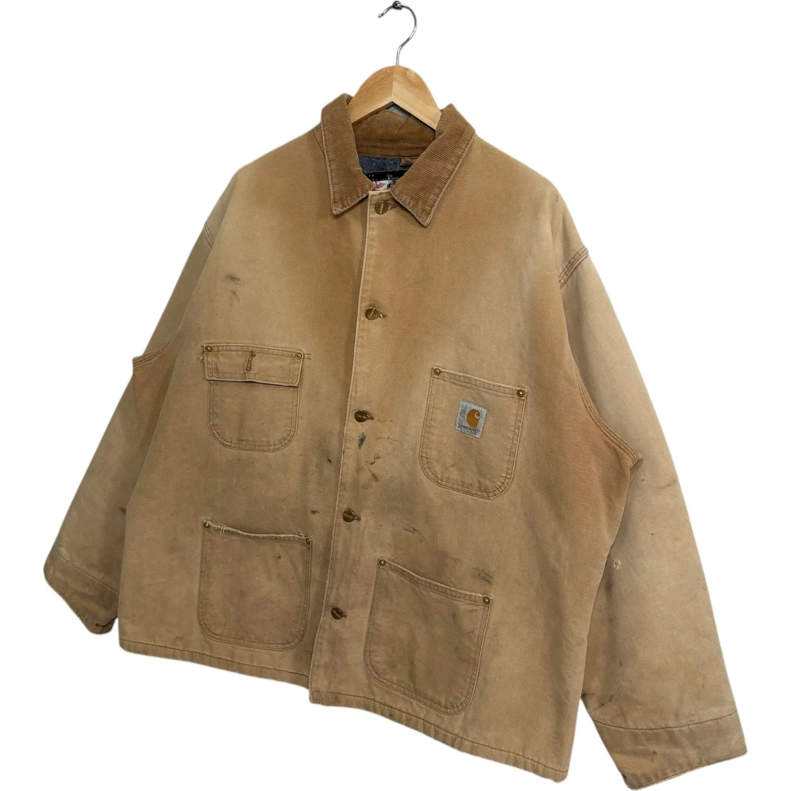 Vintage Carhartt C02 Button Up Workwear Jacket