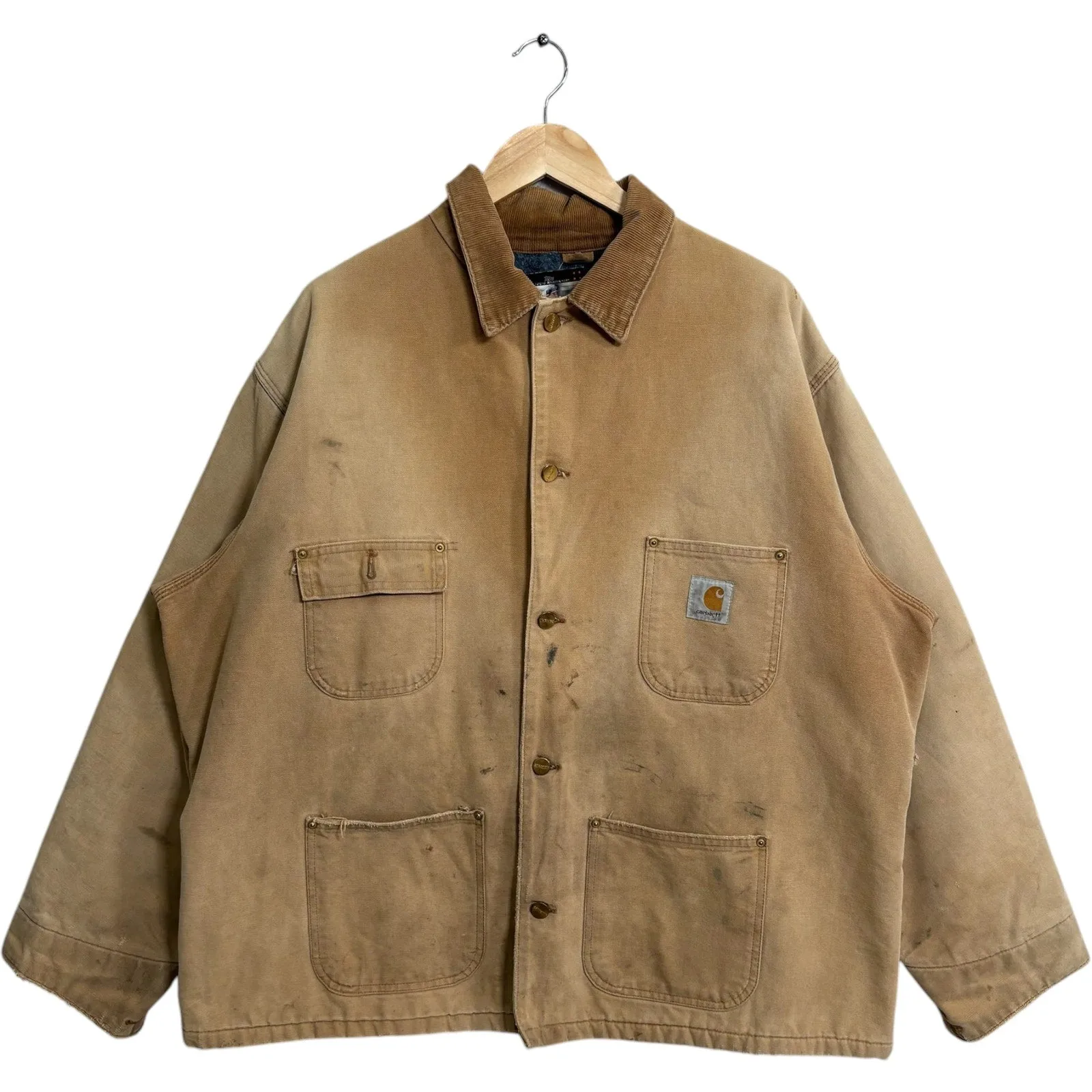Vintage Carhartt C02 Button Up Workwear Jacket